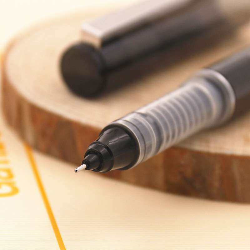 晨光ARP41801直液式签字笔商务办公水笔学生考试中性笔0.5mm