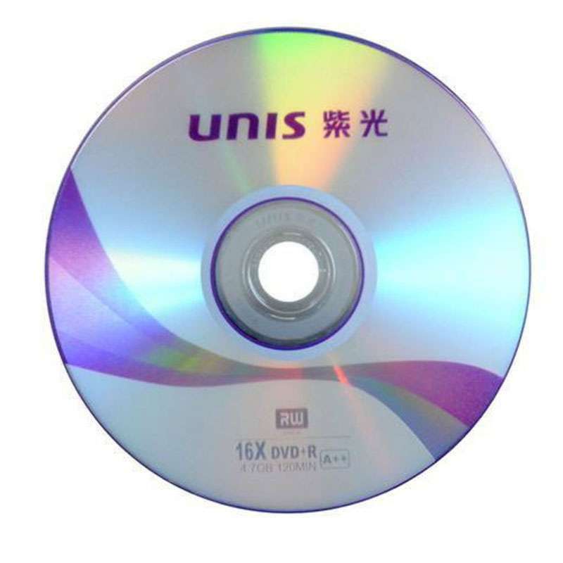 紫光 光盘（Unis）DVD-R 16速刻录盘 4.7G 七星系列 25片/桶