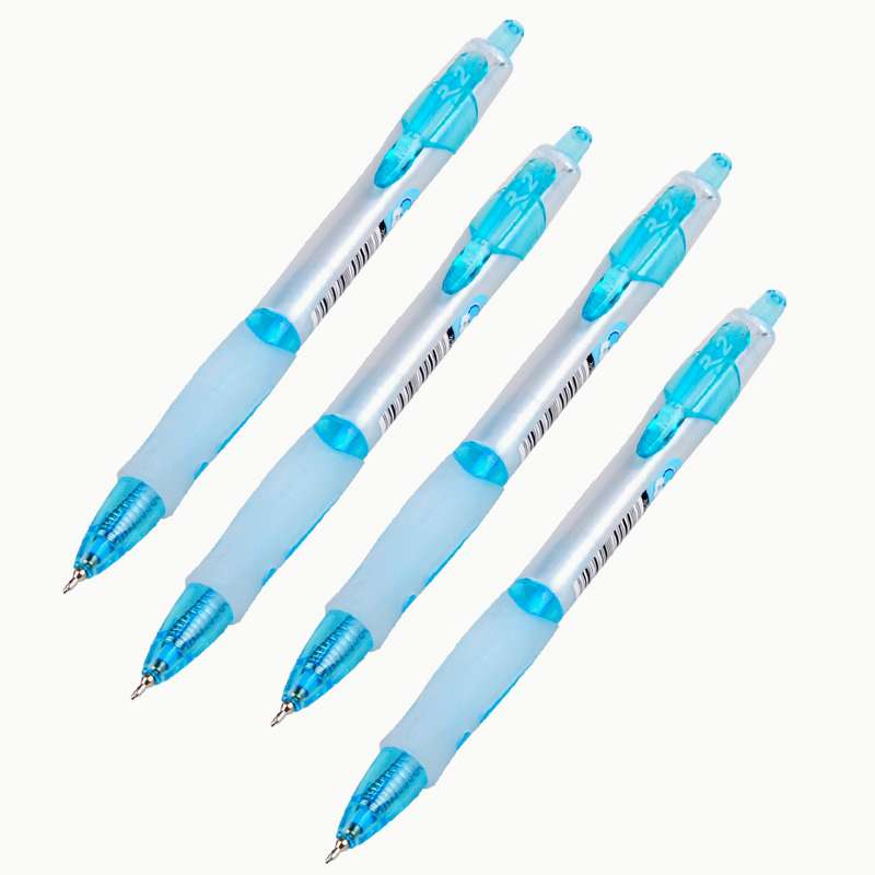 晨光文具BP8009按动圆珠笔0.38细笔水果香味原子笔蓝色油笔