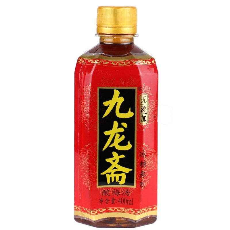 九龙斋 老北京酸梅汤400ml*15瓶 整箱