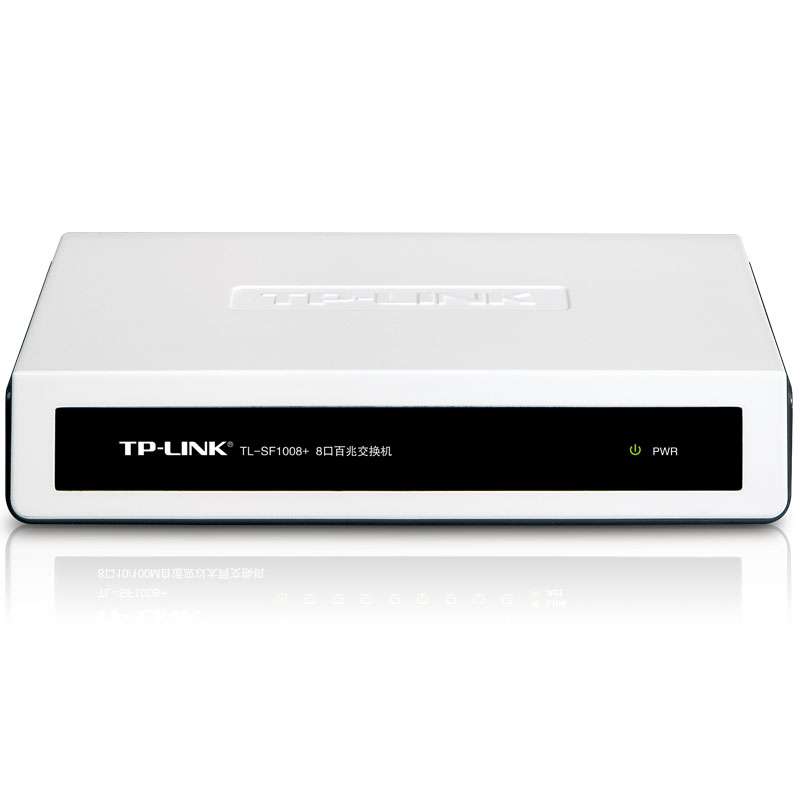 TP-LINKTL-SF1008+ 8口百兆交换机8口 网络分线器 集线器 分流器