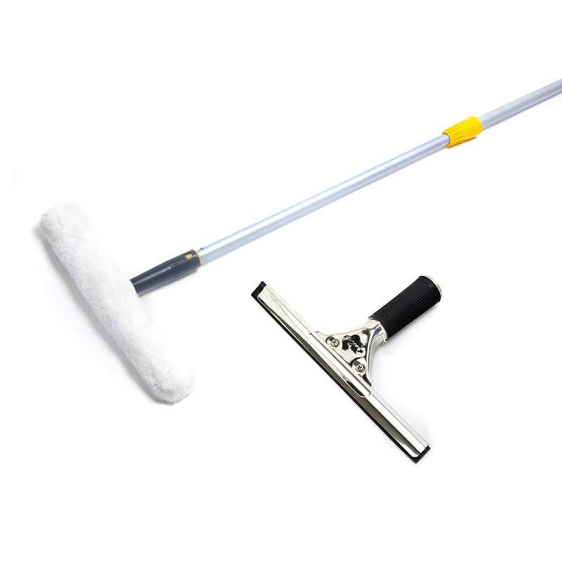 玻璃擦玻璃器伸缩杆刮水器清洁器玻璃刷擦器