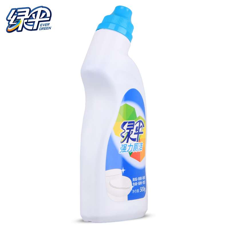 绿伞洁厕剂洁厕液500g*2瓶厕所除臭马桶清洁剂洁厕灵 去污除臭 除垢免刷