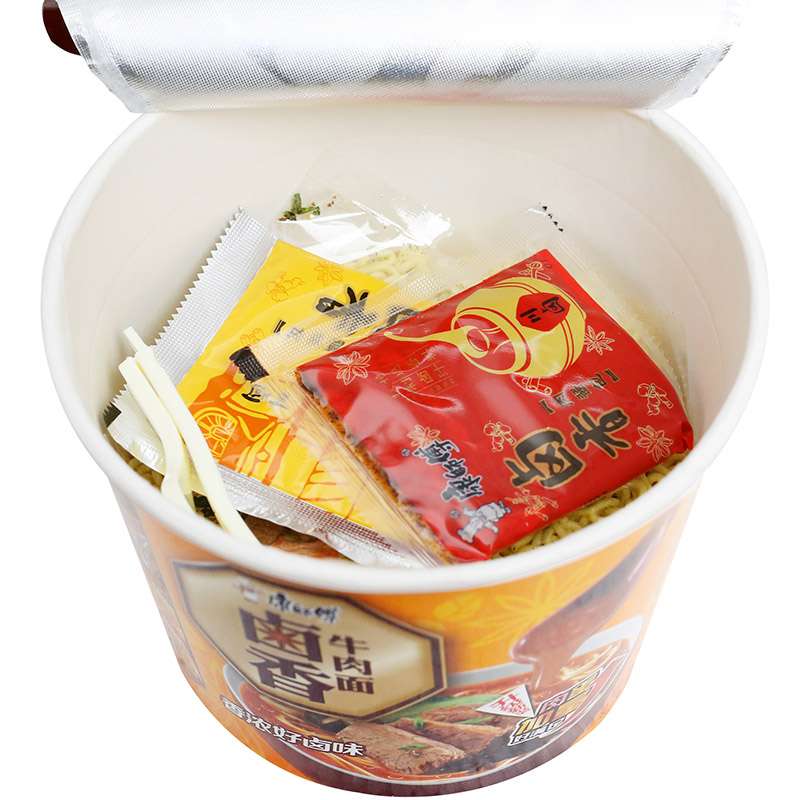 康师傅 卤香牛肉面 106g/桶 方便面泡面桶面