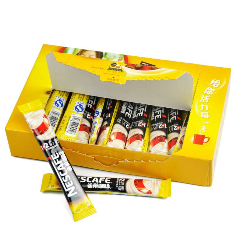雀巢奶香咖啡30条3合1速溶咖啡粉1+2coffee