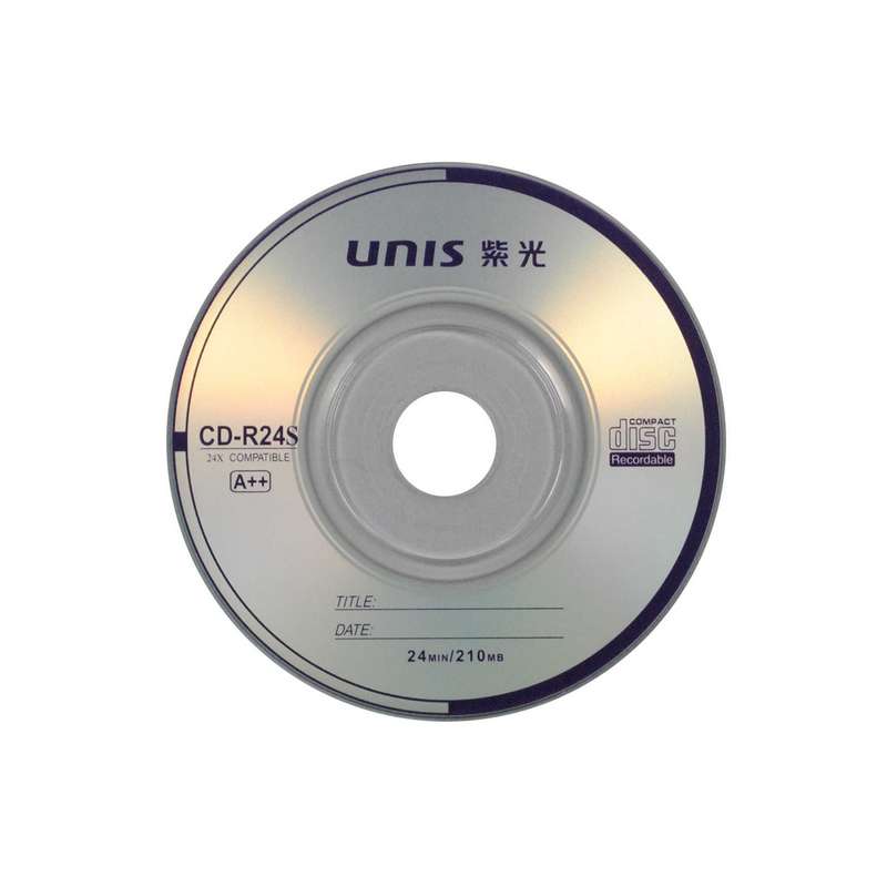 UNIS紫光 刻录盘 钻石系列 3寸CD 10片 空白光盘 A++品质