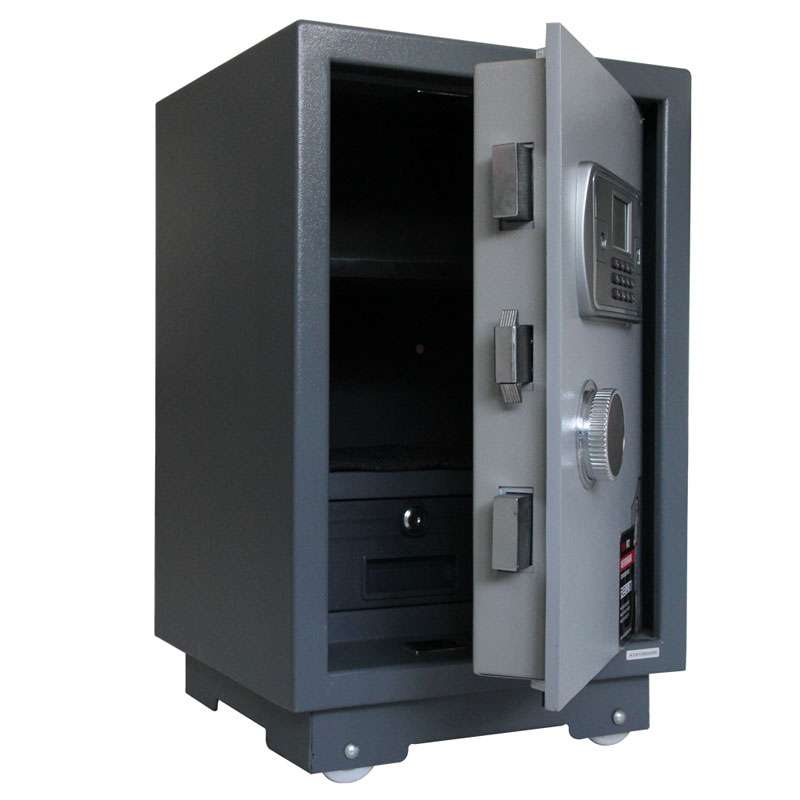 得力3644家用保险箱 电子锁 高530mm 入墙迷你保险柜