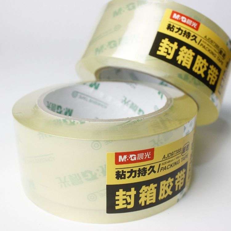 晨光胶带 超透 封箱胶 打包胶带透明胶带 97388 4.8CM*100Y