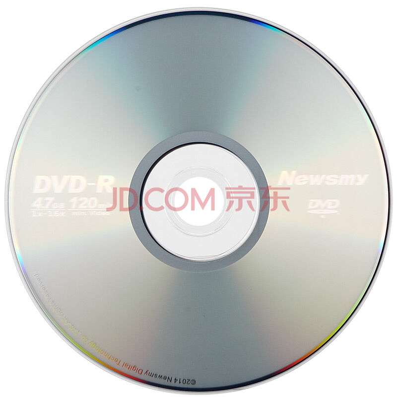 纽曼（Newsmy）DVD-R 16速 4.7G光盘 炫光系列 桶装50片 刻录盘