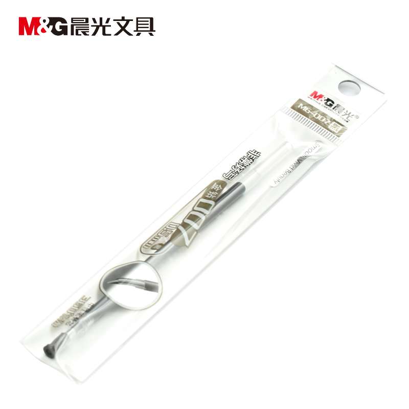 晨光MG007中性笔芯金钻子弹头0.5mm签字笔芯水笔芯替芯黑蓝红色