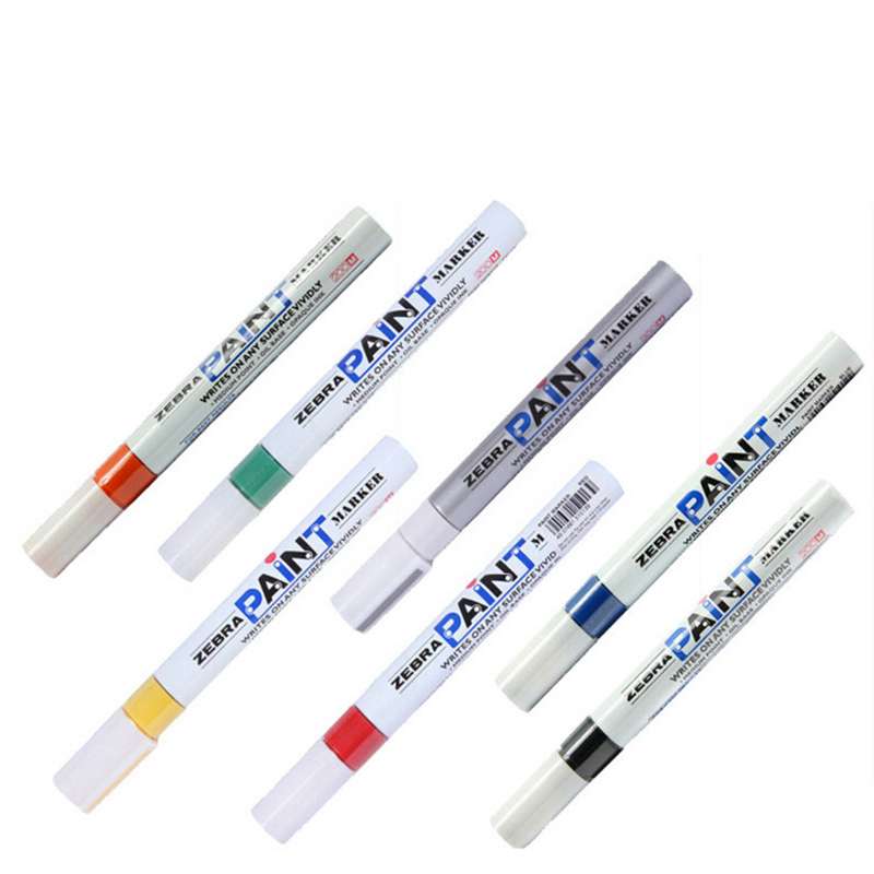 Zebra/斑马MOP-200M油漆笔 10支 油漆记号笔 补漆笔