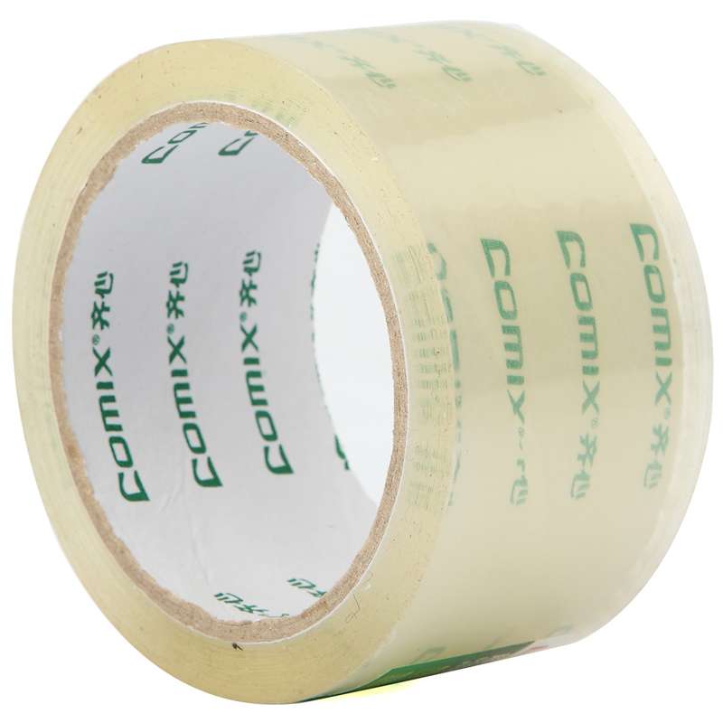 齐心JT5506-6封箱胶带 55mm*60y 超透明胶带搬家宽胶带封口胶单卷