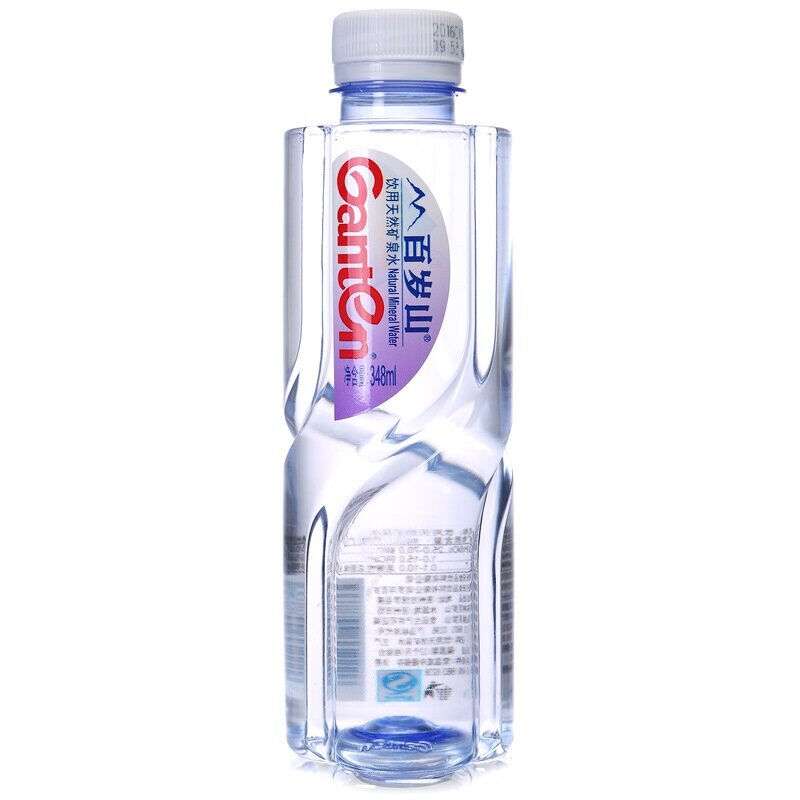 百岁山矿泉水348ml*24瓶/箱 饮用水纯净水天然 健康