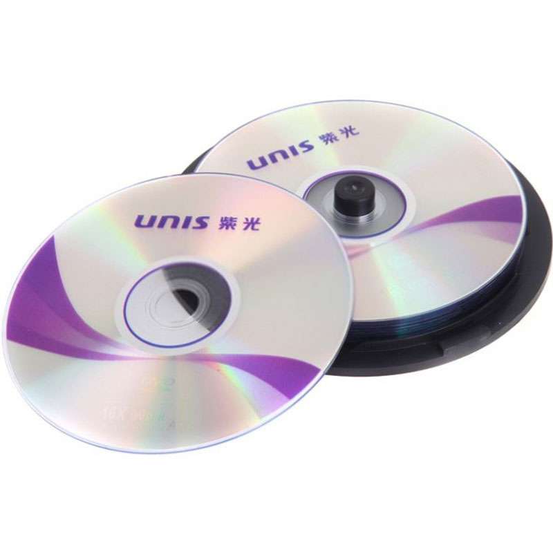 紫光 光盘（Unis）DVD-R 16速刻录盘 4.7G 七星系列 25片/桶