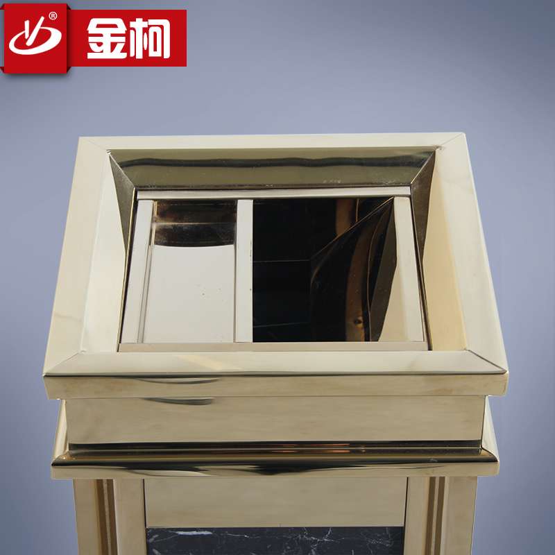 酒店大堂烟灰盅 单位大厅果皮桶 仿大理石垃圾箱 电梯口烟灰桶