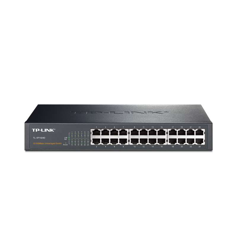 TP-LINK TL-SF1024D 24口交换机 桌面交换机 网络 交换机24 百兆