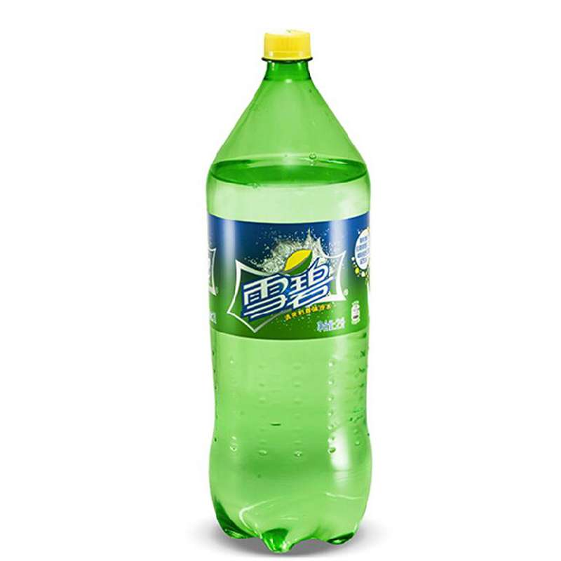 雪碧汽水 2L/瓶碳酸饮料清爽柠檬味可口可乐公司出品